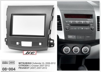 Πρόσοψη Mitsubishi Outlander XL '06-'12, Citroen C-crosser, Peugeot 4007