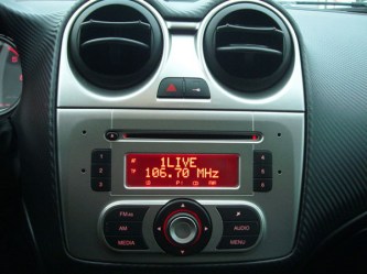 ΠΛΑΙΣΙΟ ΠΡΟΣΘΗΚΗ ΠΡΟΣΟΨΗ ice 1 & 2 DIN για οθόνη ή R/CD Alfa Romeo Mito_Γυαλιστερό Ασημί σκούρο ανθρακί  53.187----04.433---11.3