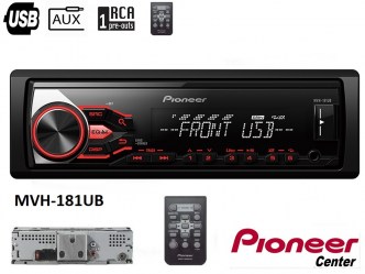 pioneer  MVH-181ub Radio * Usb * Aux * 4X50W με  Control