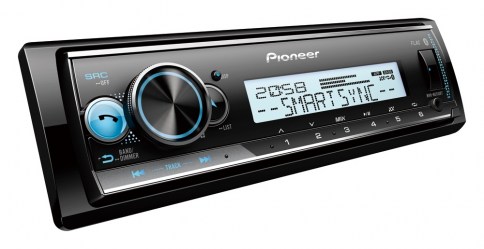Pioneer MVH-MS510BT MARINE Radio, USB, AUX, BLUETOOTH, MULTI COLOUR,  3RCA , εφαρμογή για να έχεις τον έλεγχο από το κινητό σου