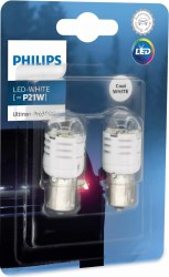 LED BA15S-1156-P21W PHILIPS, ULTINON PRO3000 Λευκό  Ζεύγος